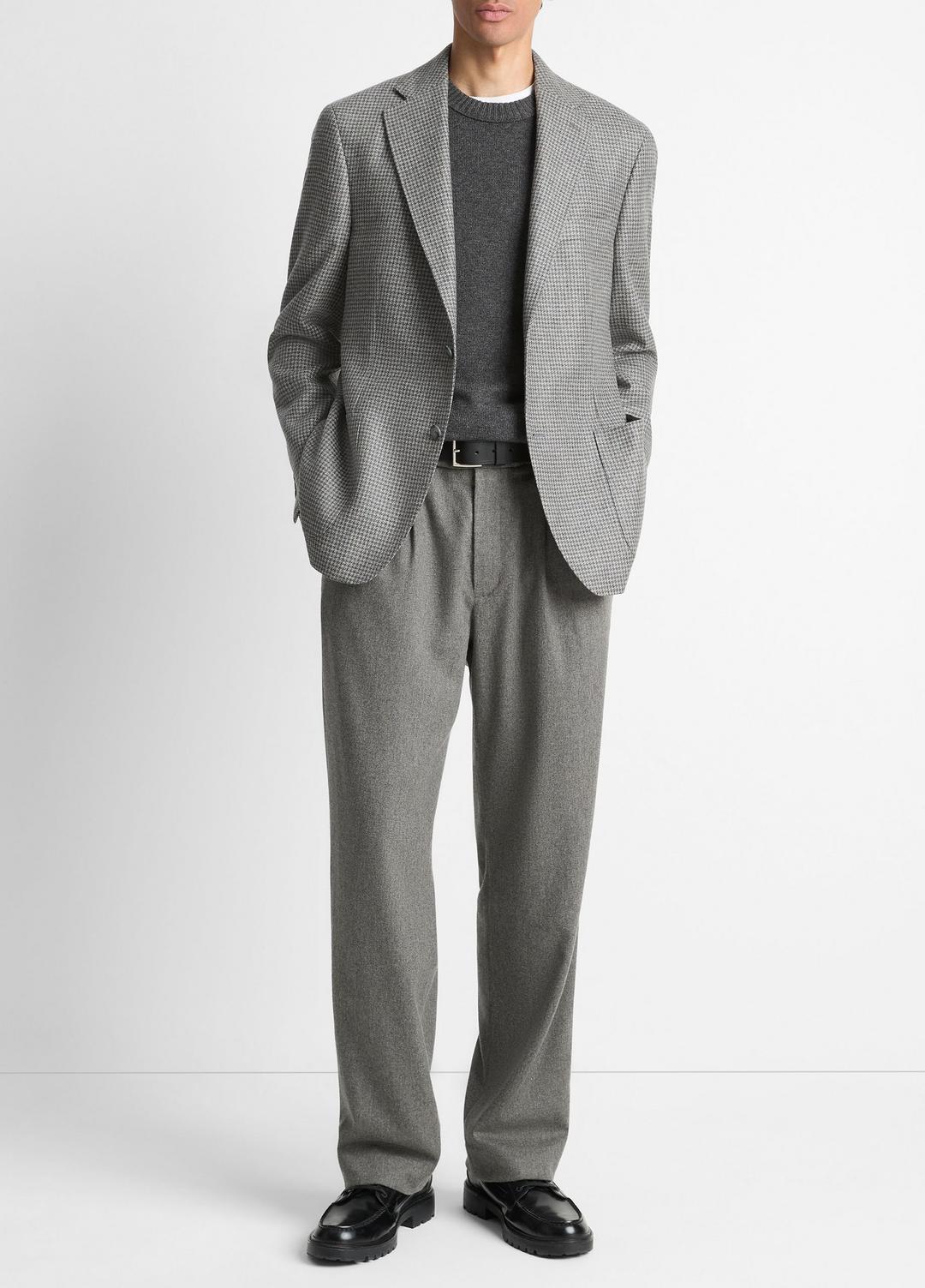 VINCE Houndstooth Cashmere Relaxed Sport Coat in Blazers