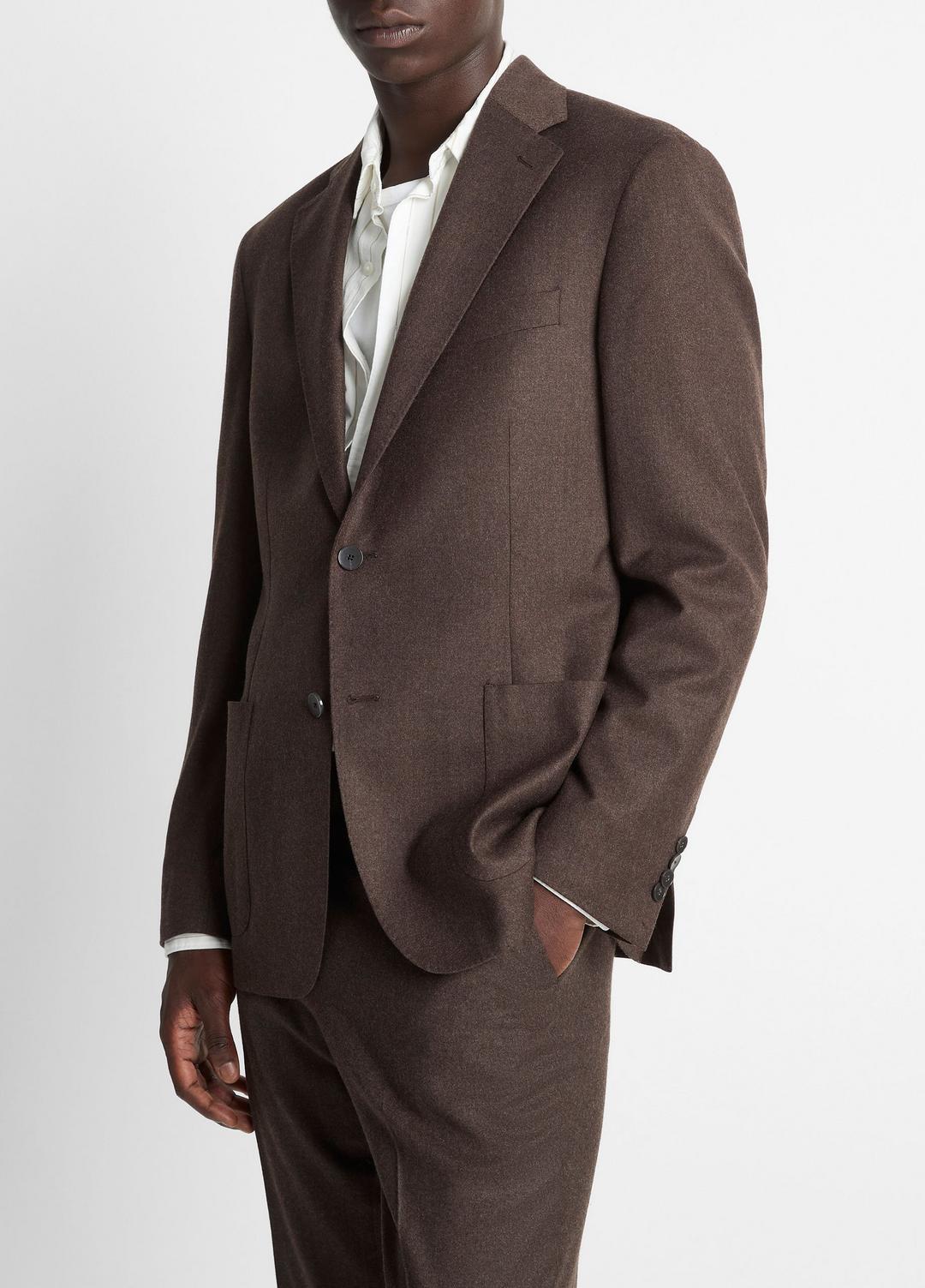 VINCE Wool-Silk Relaxed Sport Coat in Blazers