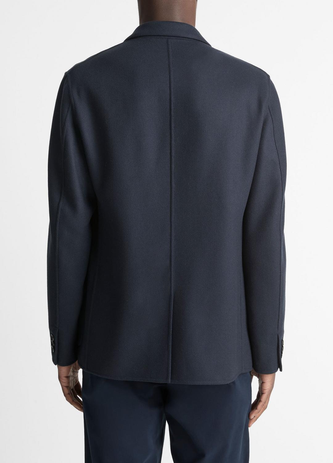 VINCE Italian Splittable Wool-Blend Blazer in Jackets & Outerwear