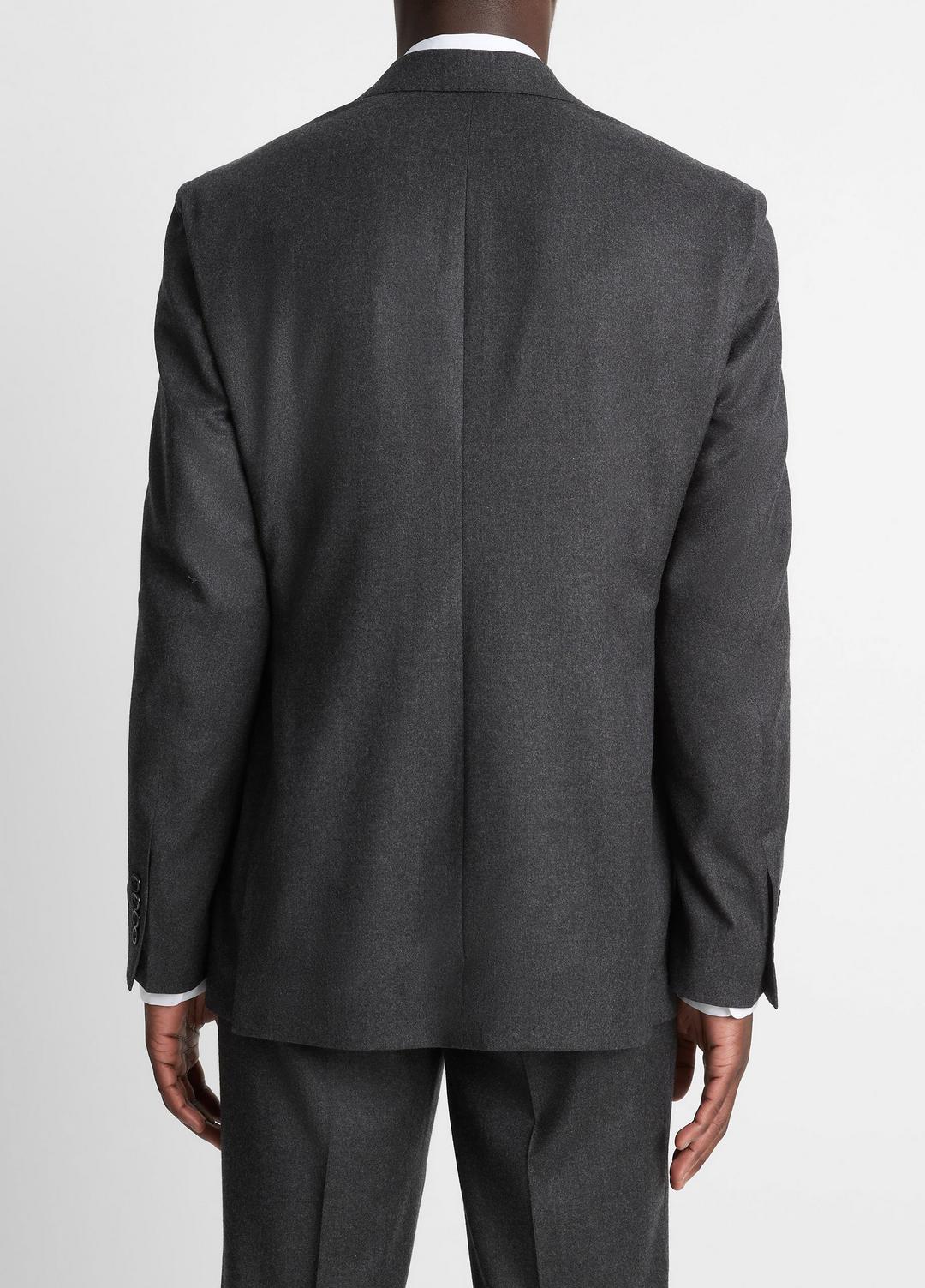 VINCE Wool-Silk Flannel Relaxed Sport Coat in Blazers