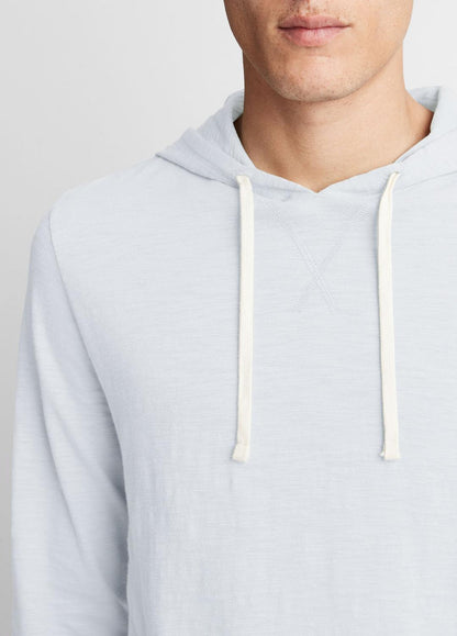 VINCE Textured Cotton Hoodie in Sweatshirts & Hoodies