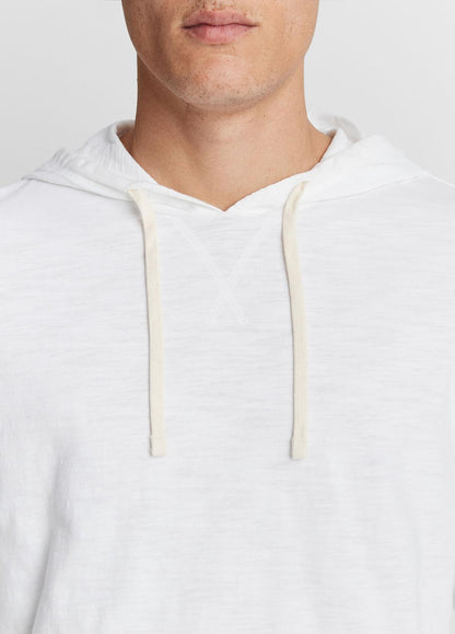 VINCE Textured Cotton Hoodie in Sweatshirts & Hoodies
