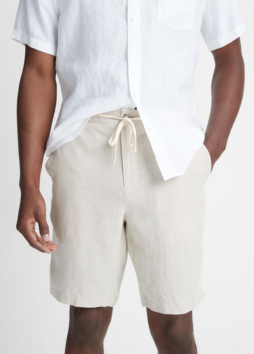VINCE Hemp Drawstring Short in Shorts