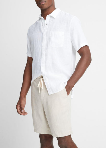 VINCE Hemp Drawstring Short in Shorts