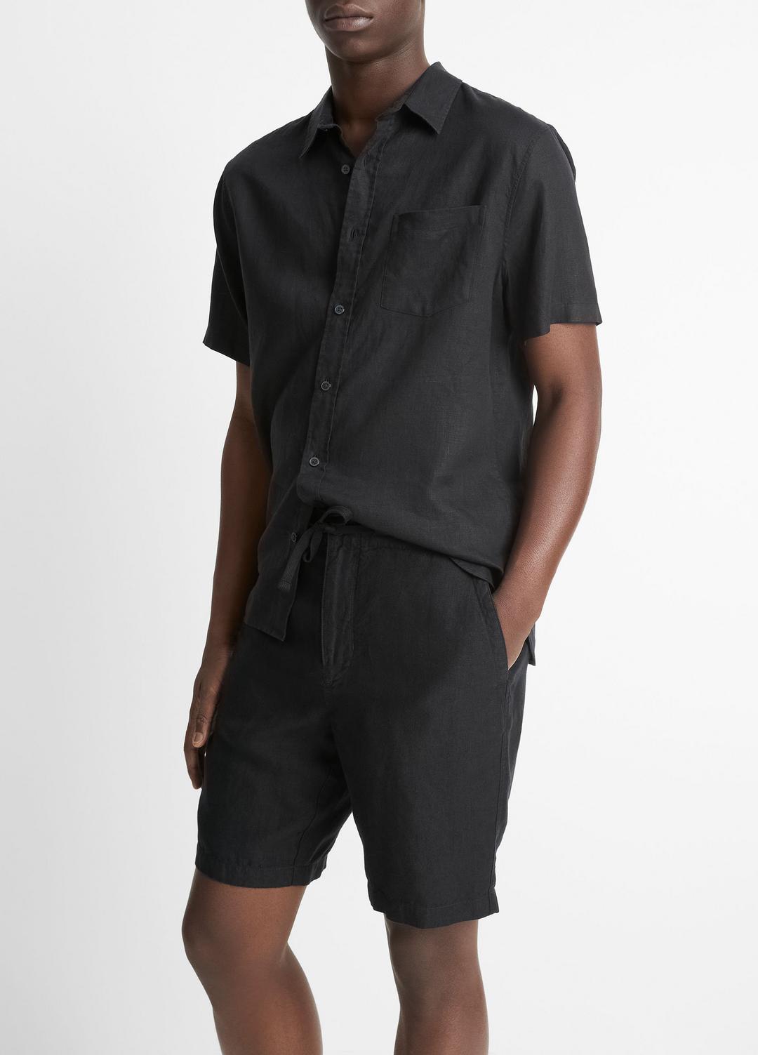 VINCE Hemp Drawstring Short in Shorts