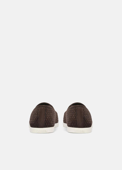 VINCE Sonoma Woven Suede Loafer in Loafers