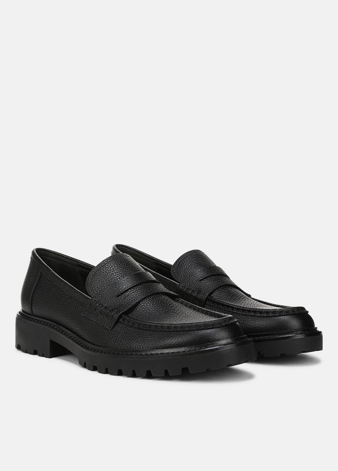 VINCE Delmore Leather Lug-Sole Loafer in Loafers