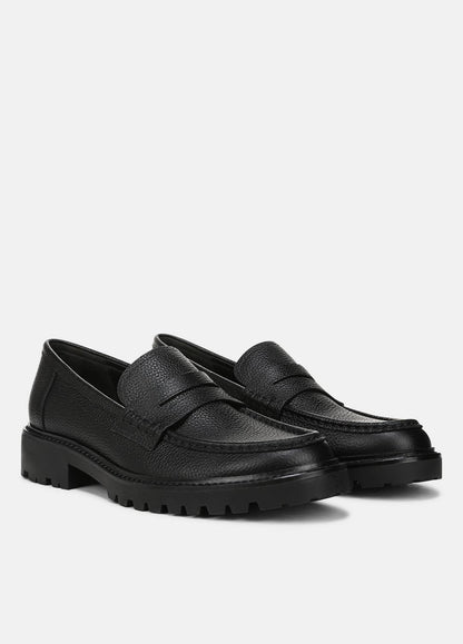 VINCE Delmore Leather Lug-Sole Loafer in Loafers