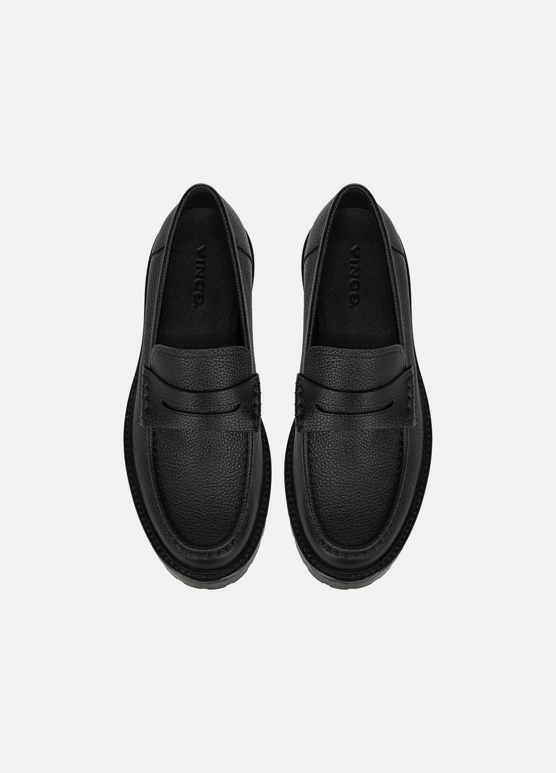 VINCE Delmore Leather Lug-Sole Loafer in Loafers