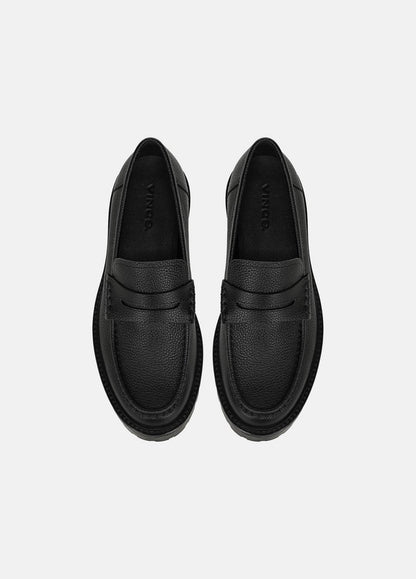 VINCE Delmore Leather Lug-Sole Loafer in Loafers