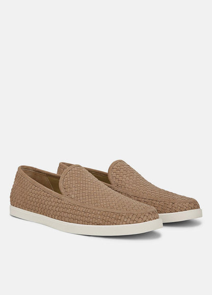 VINCE Sonoma Woven Suede Loafer in Loafers