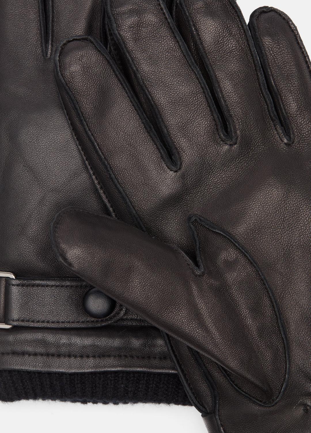 VINCE Leather Wrist-Strap Glove in Gloves
