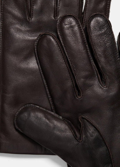 VINCE Classic Cashmere-Lined Leather Glove in Gloves