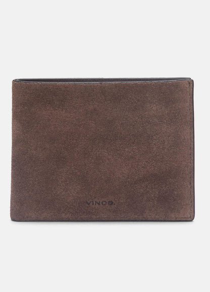 VINCE Suede Bifold Wallet in Bags