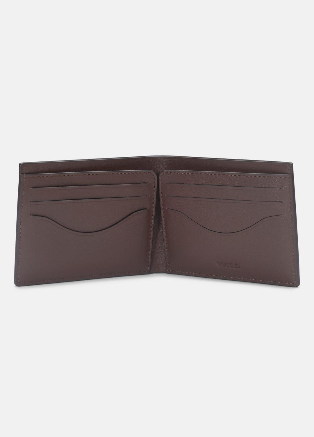 VINCE Suede Bifold Wallet in Bags