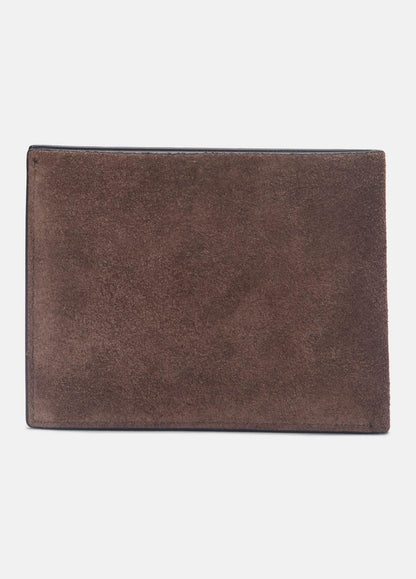 VINCE Suede Bifold Wallet in Bags