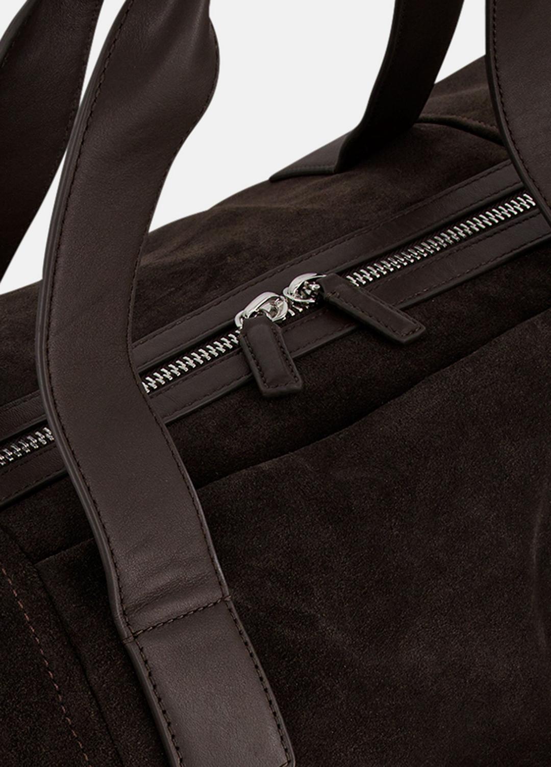 VINCE Westmore Suede Duffle Bag in Bags