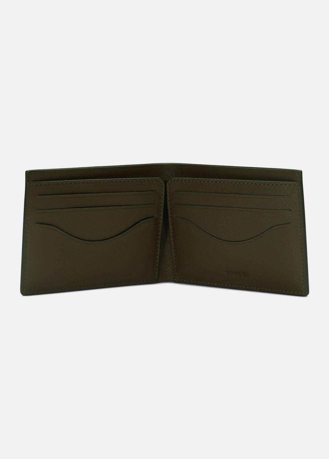 VINCE Suede Bifold Wallet in Bags
