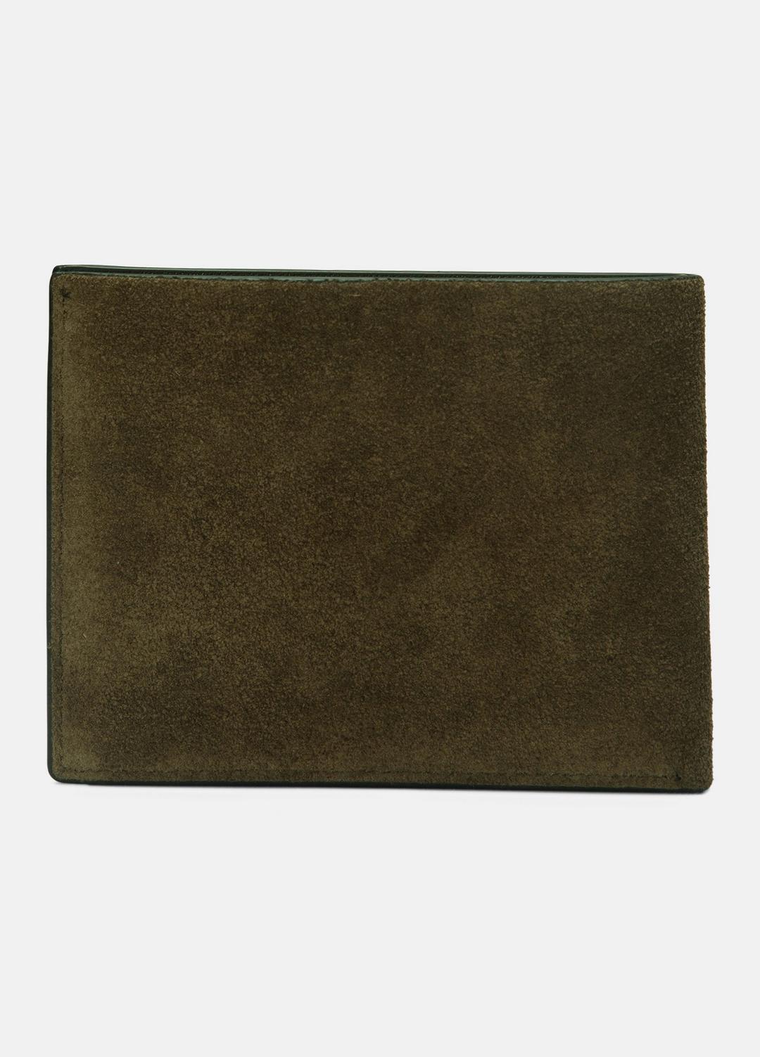 VINCE Suede Bifold Wallet in Bags