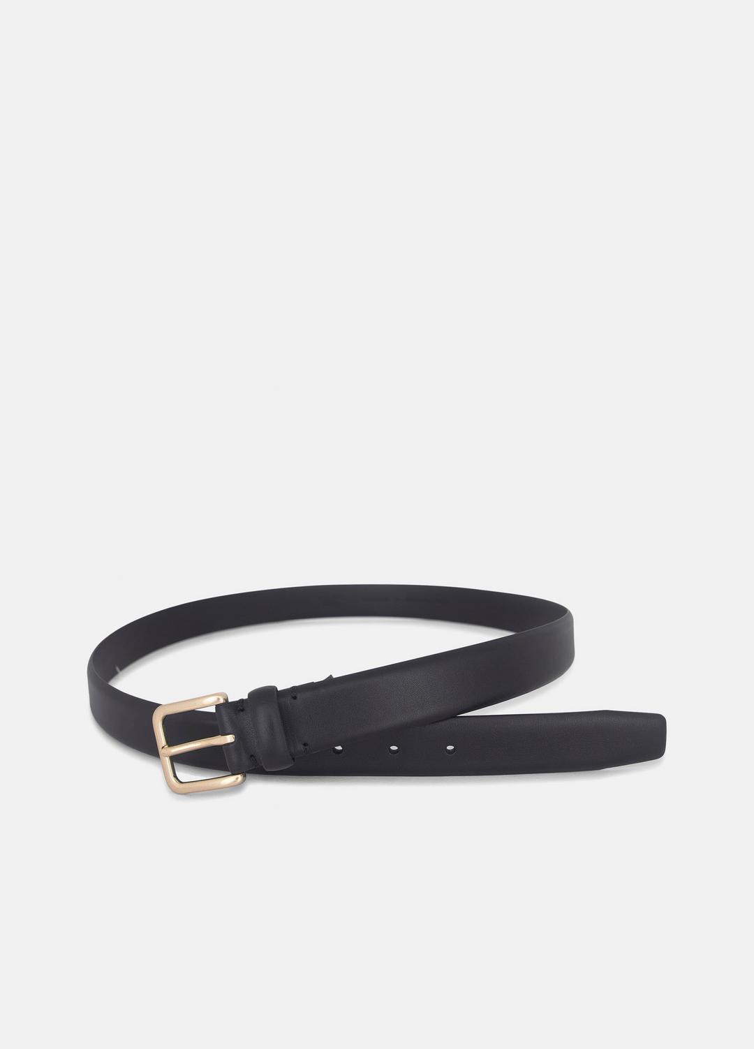 VINCE Men's 30mm Leather Belt in Belts