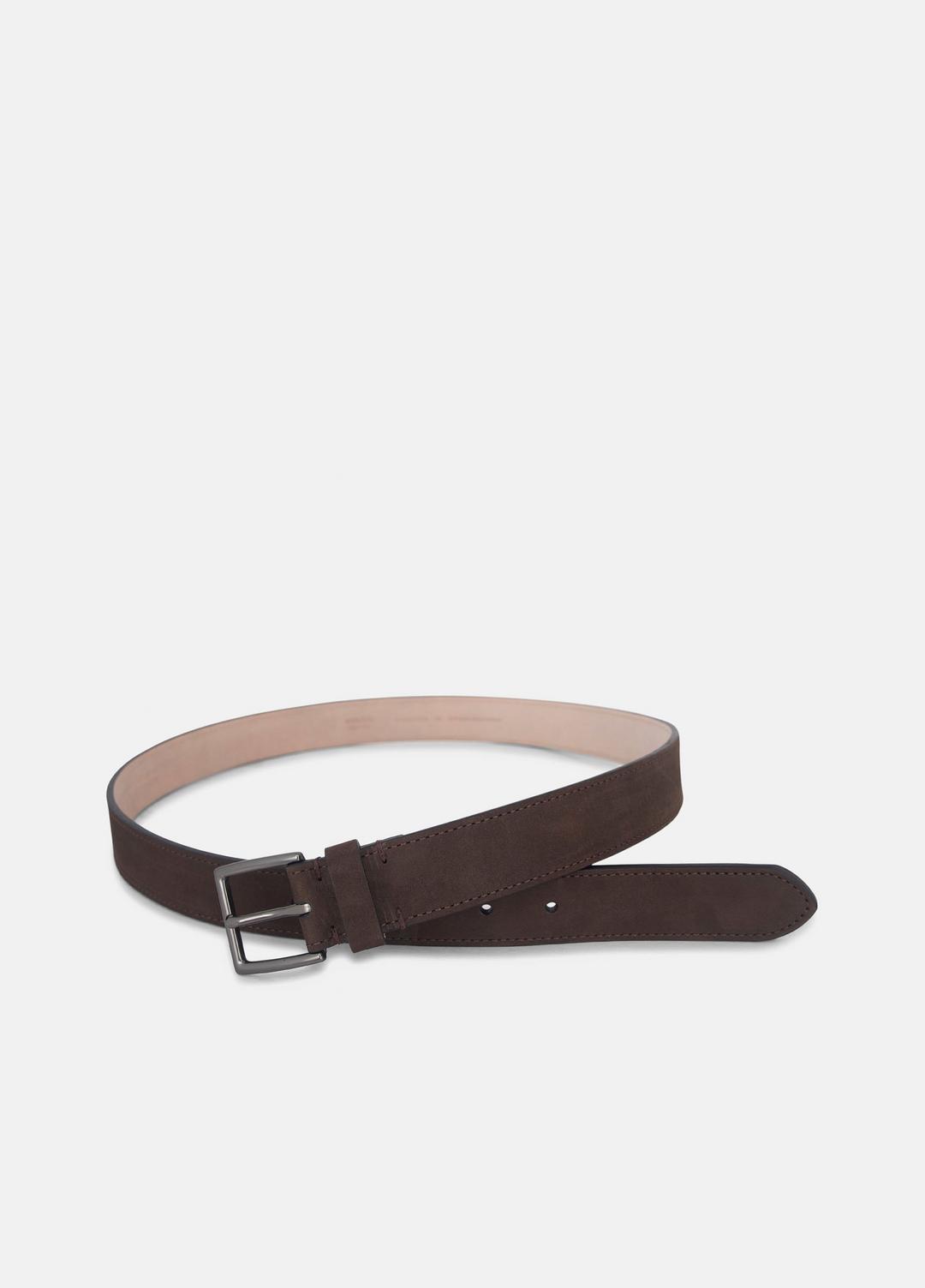 VINCE Men's 32mm Nubuck Leather Belt in Belts