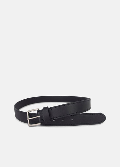 VINCE Men's 35mm Stitched Leather Belt in Belts