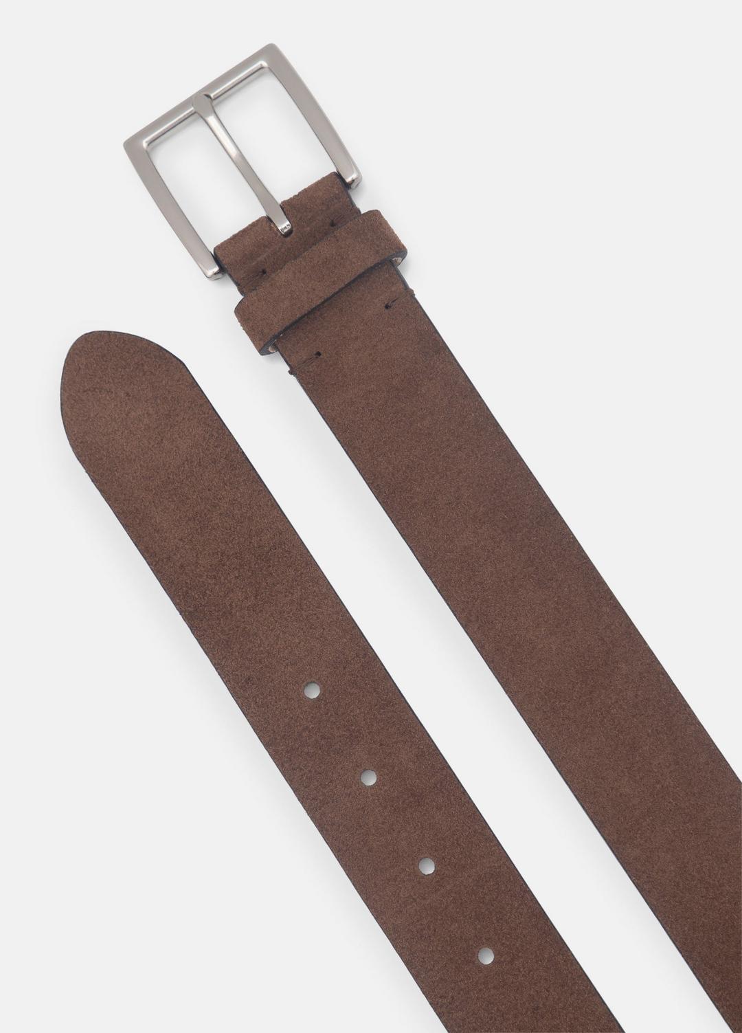 VINCE Men's 35mm Suede Belt in Belts