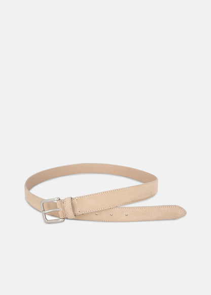 VINCE Men's 30mm Stitched Suede Belt in Belts