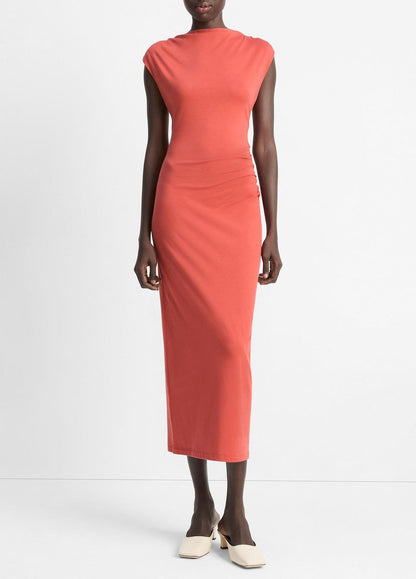 VINCE Pima Cotton Muscle-Tee Dress in Dresses & Skirts